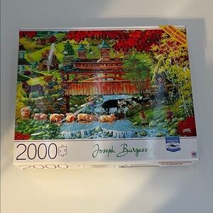 Joseph Burgess Farm Scene 2000-Piece Jigsaw Puzzle
